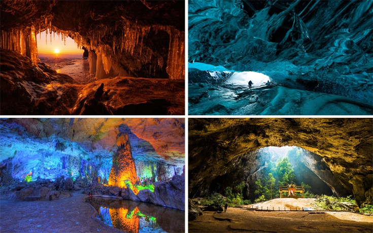 Εντυπωσιακά σπήλαια σε όλο τον κόσμο