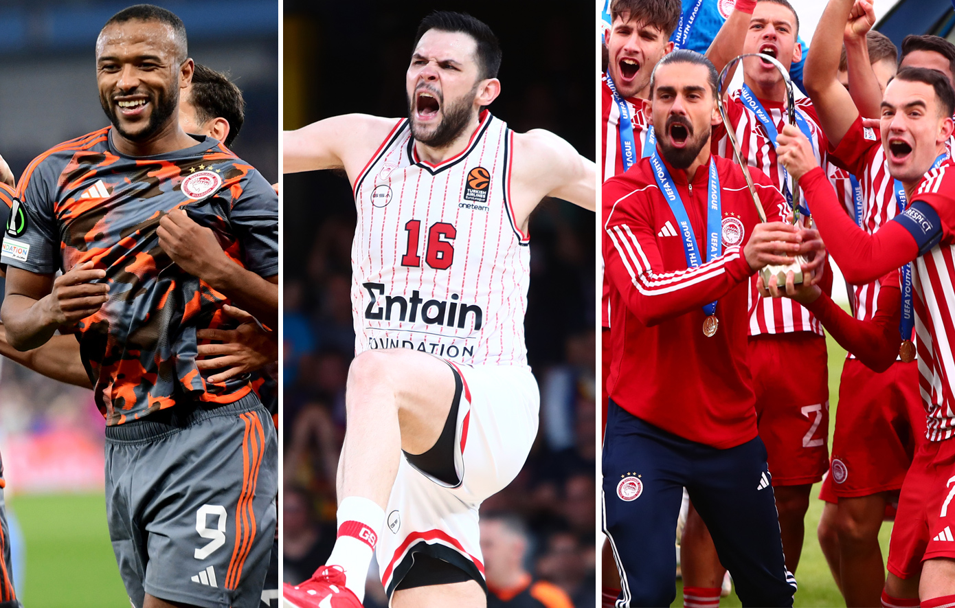 Ασύλληπτη σεζόν: Ο Ολυμπιακός έχει φτάσει στην τετράδα έξι ευρωπαϊκών διοργανώσεων
